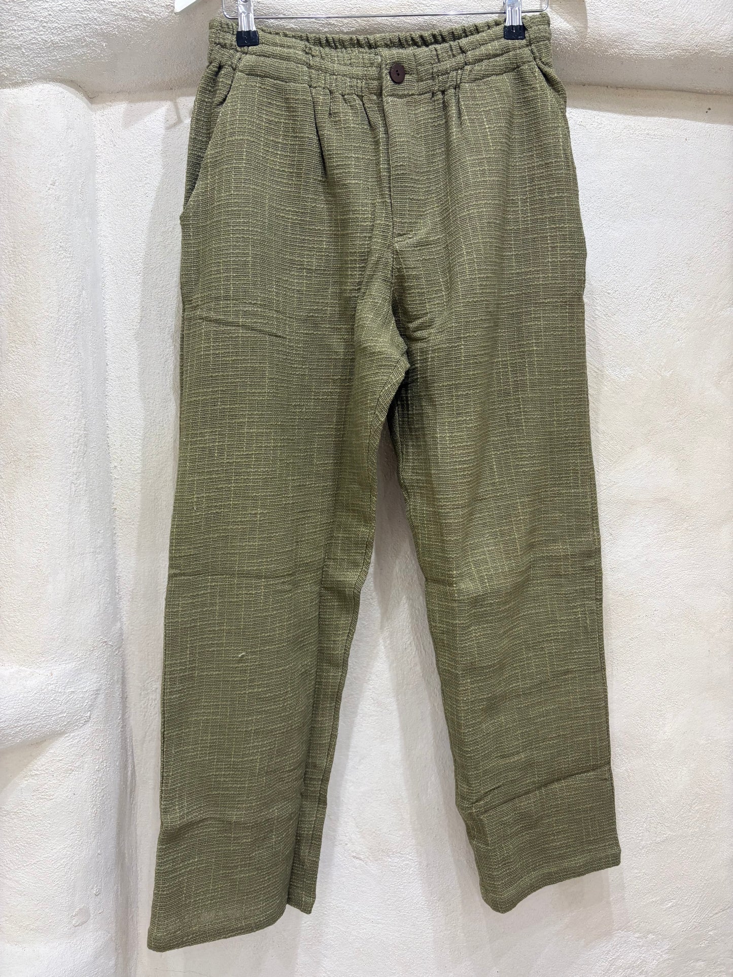 trousers thick hemp eye logo