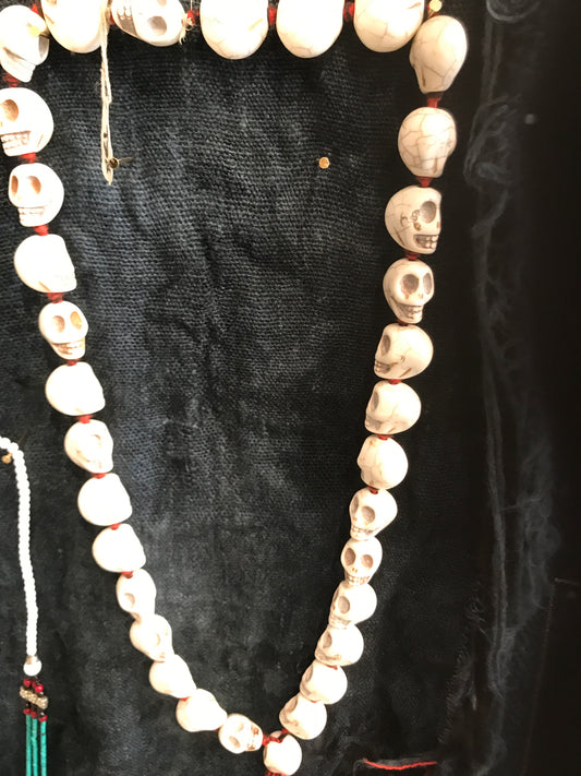 Necklace C86 skull india